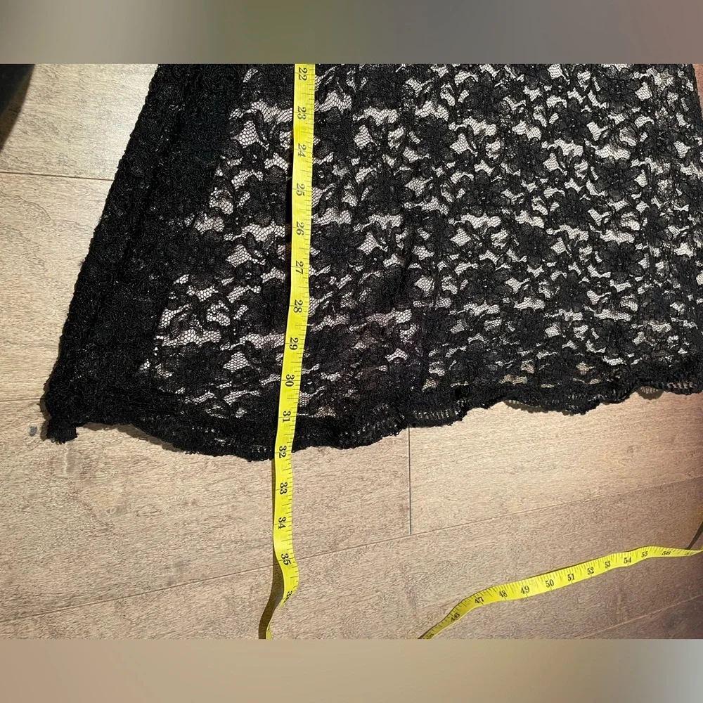 White House Black Market size 0 halter lace dress - Picture 8 of 10
